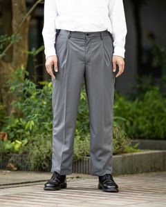 グラフペーパー 26AW Wooly Cotton Twill Wide Tapered Slacks(GM263-40047B)C.GRAY☆8月1日(土)発売！