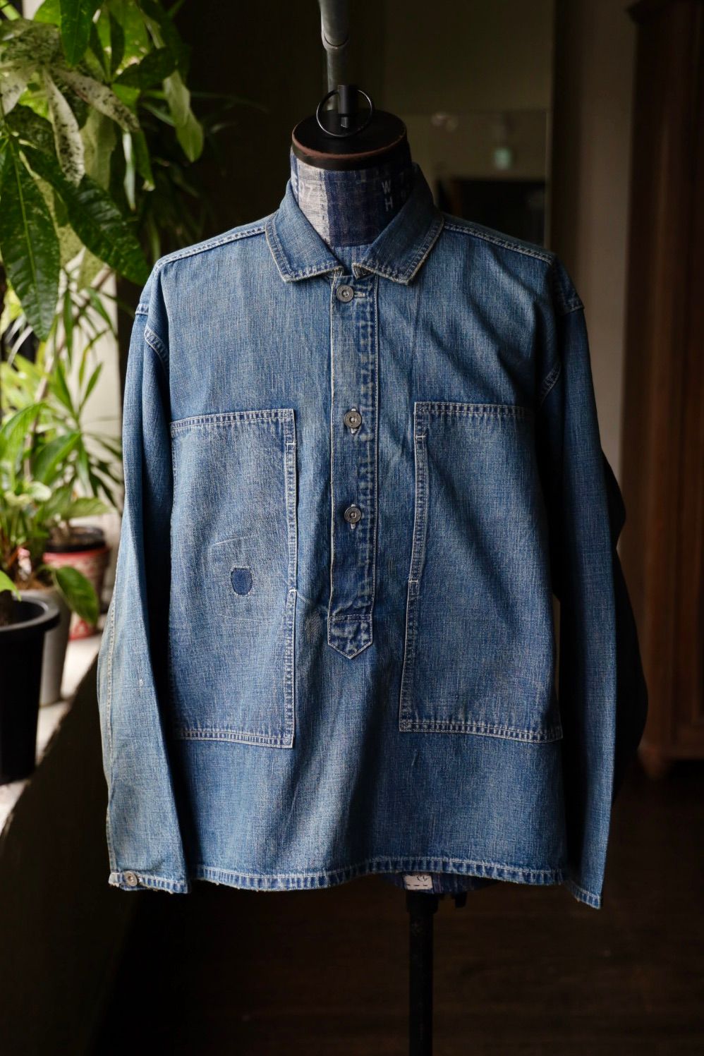 BOW WOW 25FWバウワウ US ARMY M-35 DENIM JACKET AGED(BW252-UA3DJ) AGED INDIGO★9月20日(土)発売！