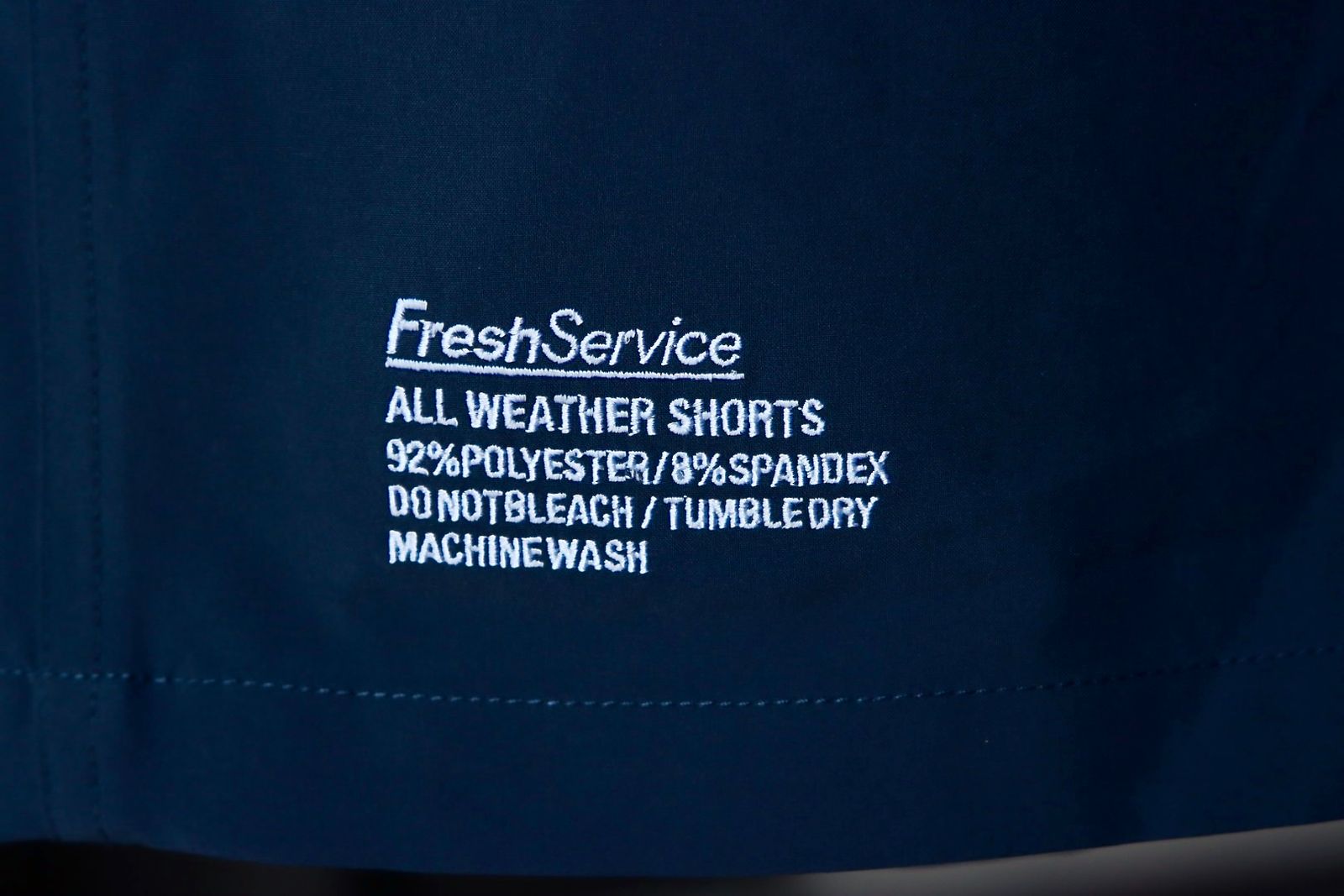 フレッシュサービス ALL WEATHER SHORTS (NAVY)