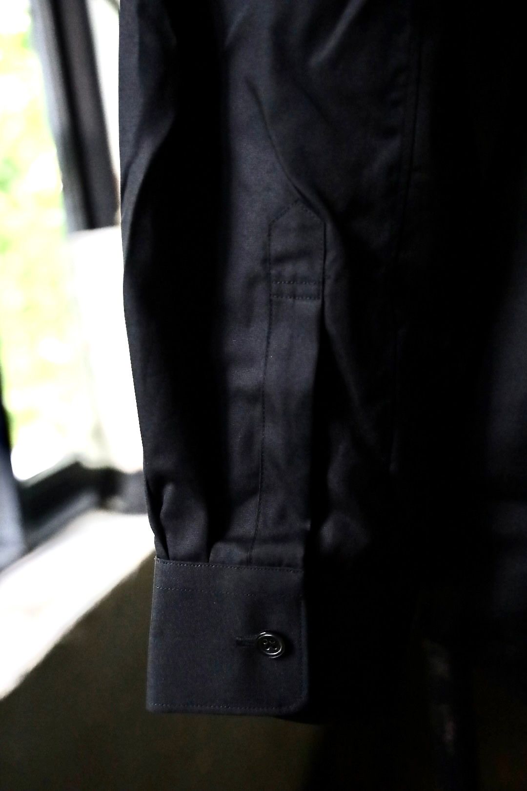 プレイコムデギャルソン MEN'S SHIRT  BLACK (BLACK×BLACK HEART)