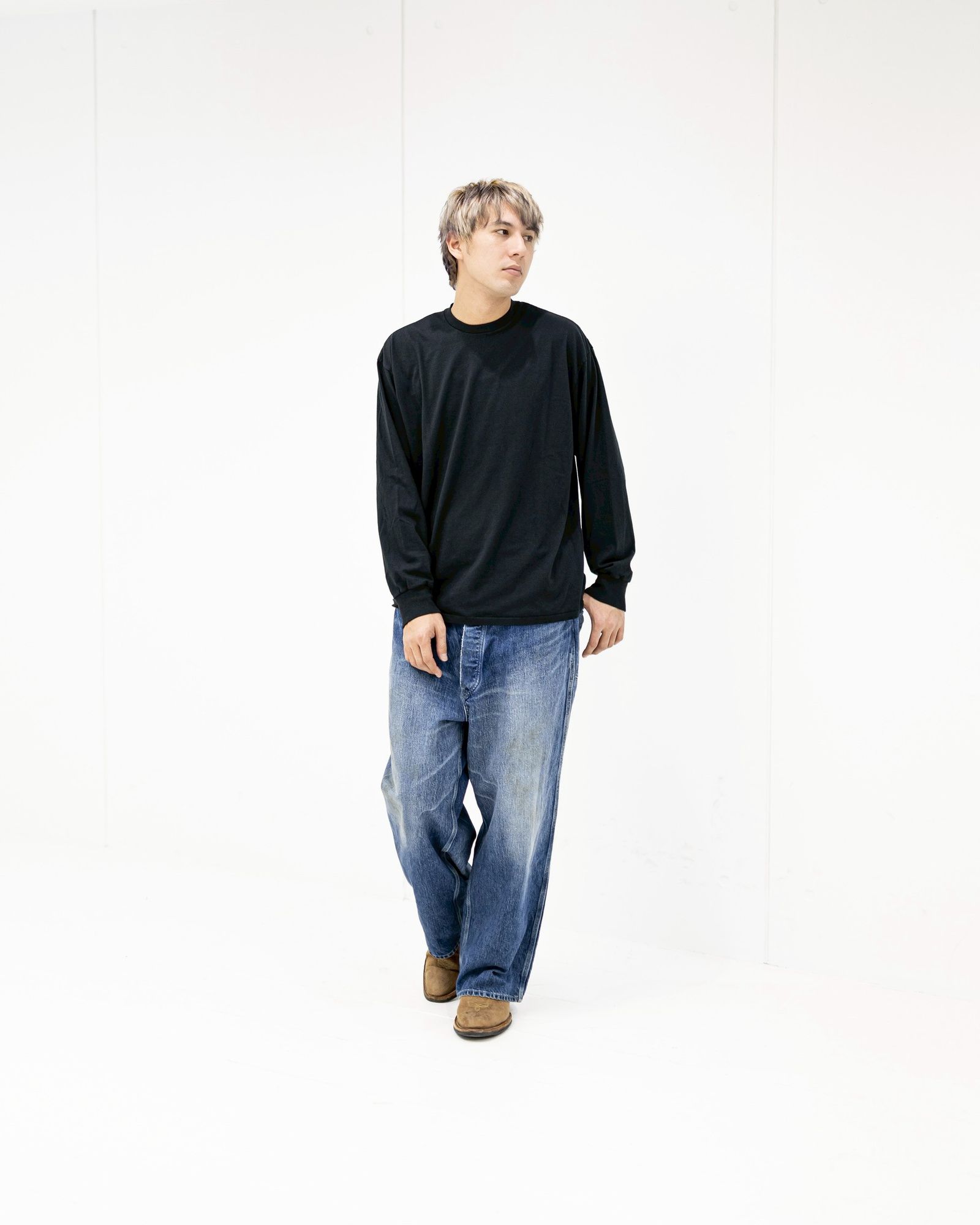 A.PRESSE Cashmere Blend L/S T-Shirt 2月7日(土)新作発売！