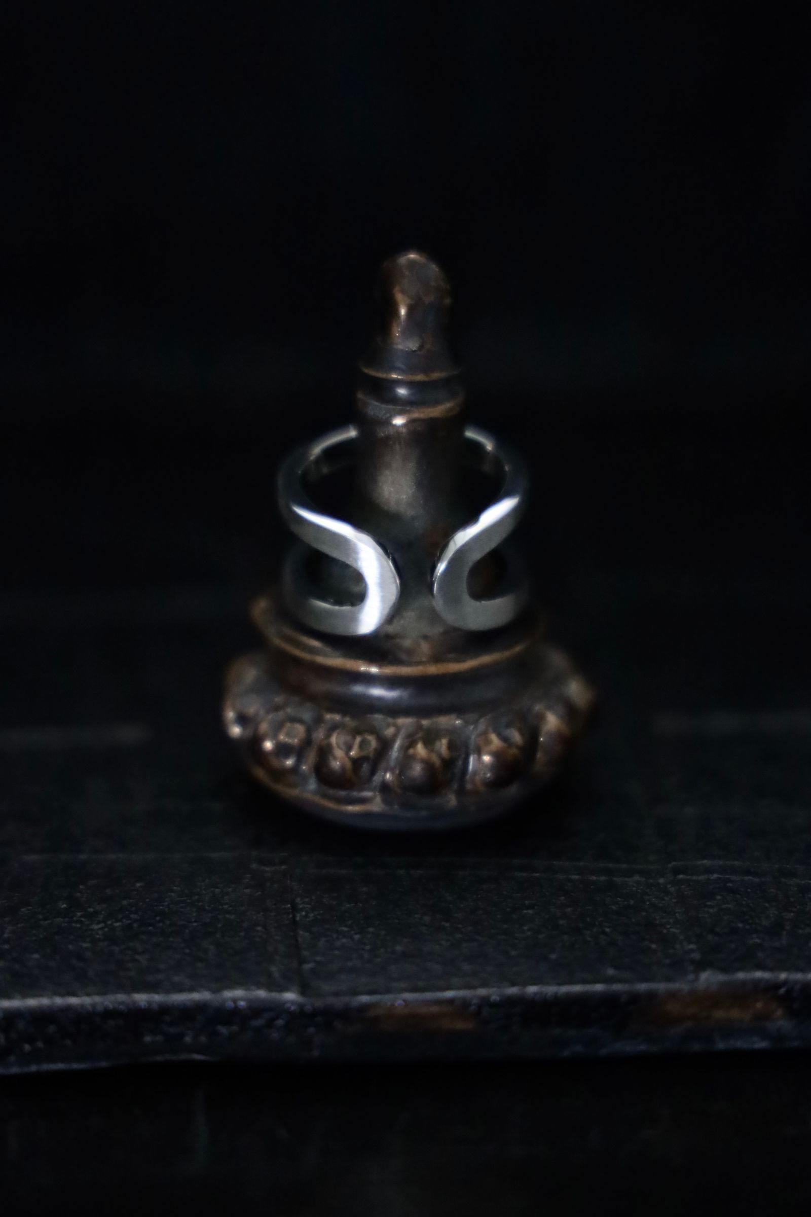 XOLO JEWELRY リング / H Ring with Hair Line(XOR112)