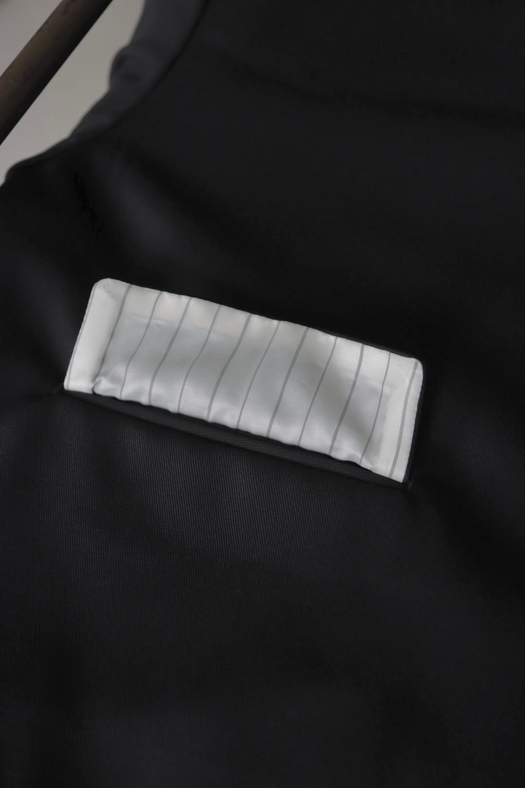 グラフペーパー Women's  25AW Techno Wool Nylon Stand Collar Short Jacket(GL253-20317)BLACK