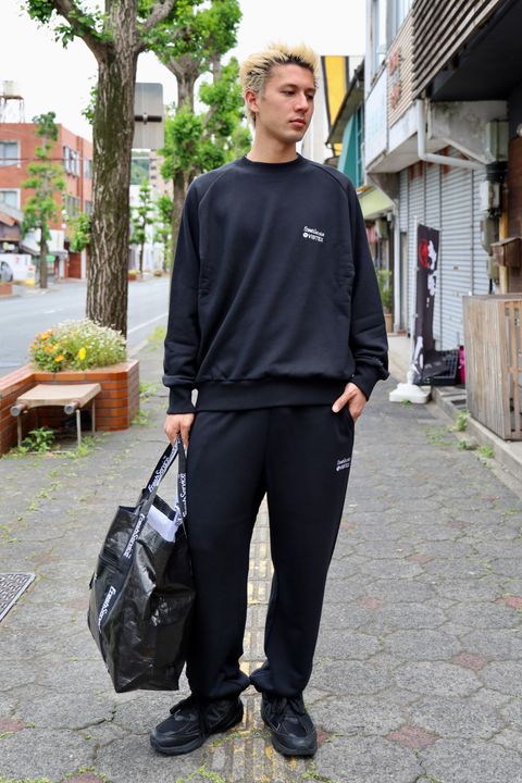 FreshService VIBTEX for FreshService SWEAT CREW NECK PULLOVER (BLACK) 5月31日(土)新作発売！