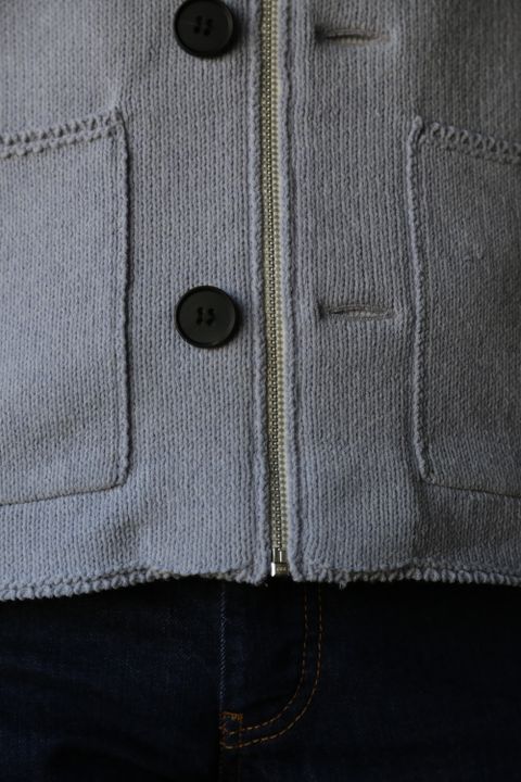 MATSUFUJI Modified Farmers Knit Vest style.2021.1.16.