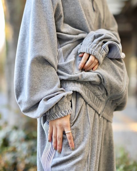 S.F.C-Stripes For Creative- 新作VELOUR TRACK JACKET SET UP style.2023.1110