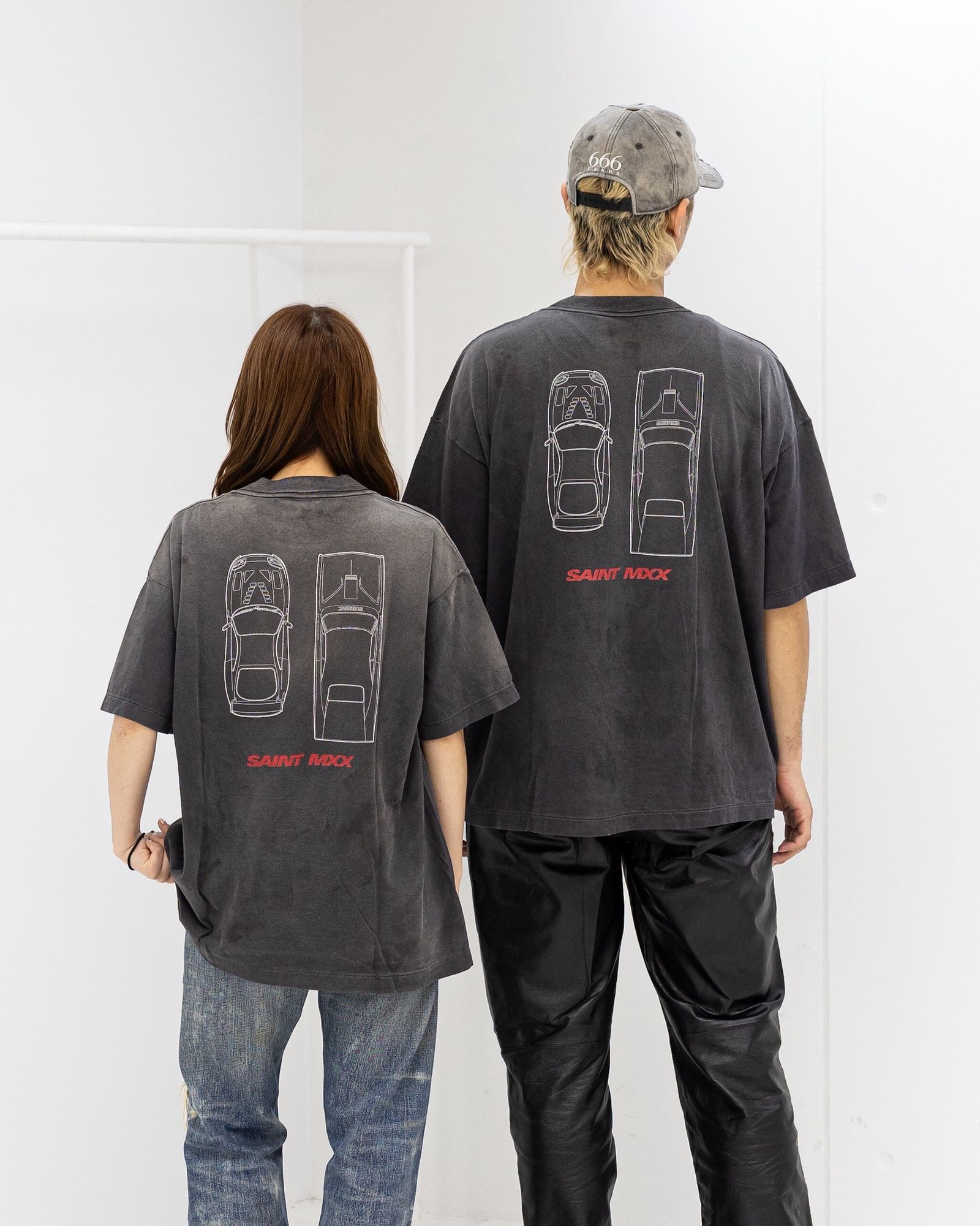 セントマイケル 26SS FAST FURIOUS FF_SS T-SHIRT(SM-MK8-0000-C06)BLACK