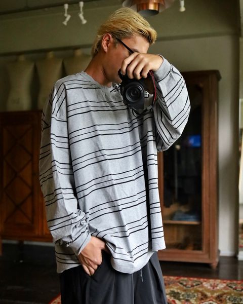 S.F.C SUPER BIG LS TEE(MULTI STRIPE) 9月12日(土)新作発売！