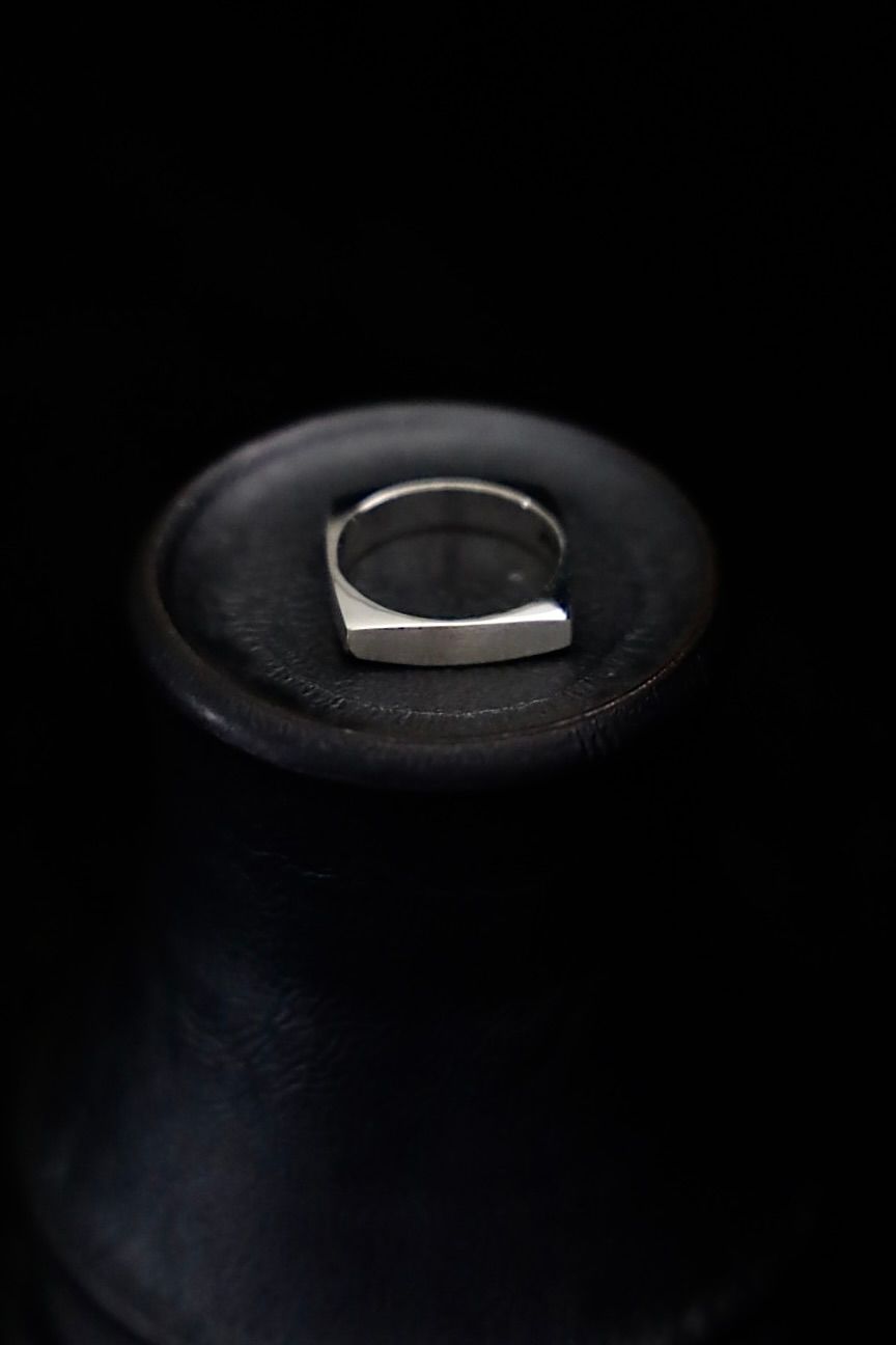 XOLO - XOLO JEWELRY リング / Square 3D Ring with Hair Line