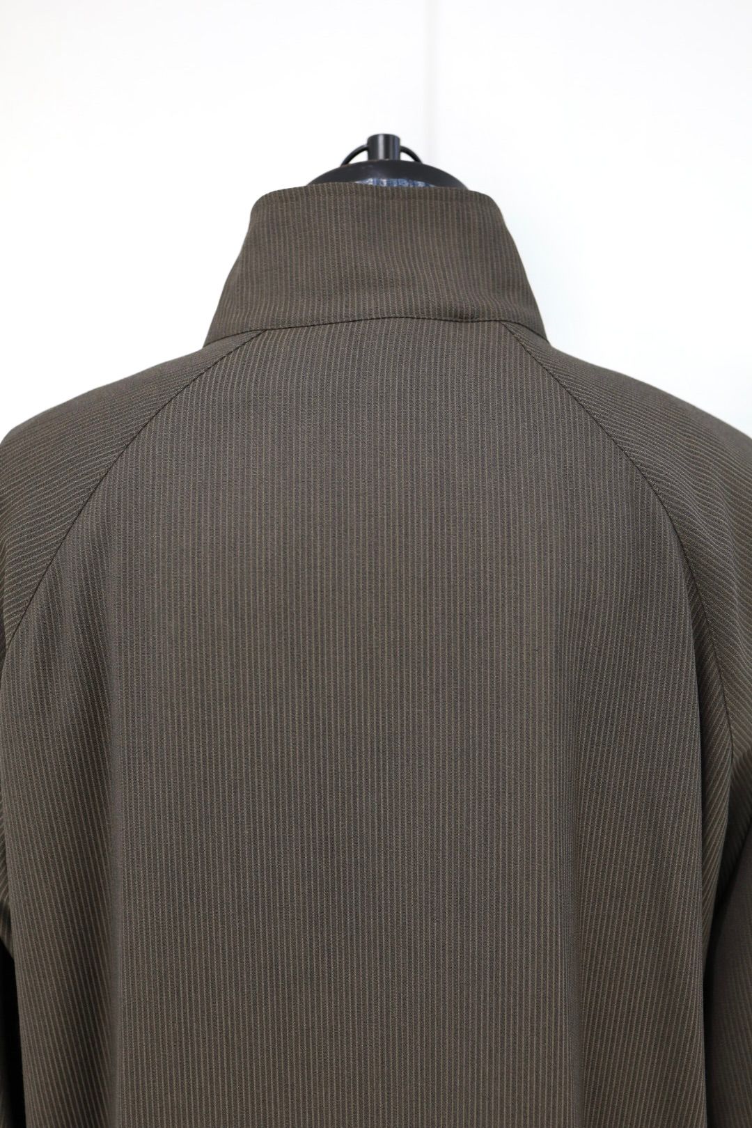 グラフペーパー Melange Pique Zip-up Stand Collar Jacket(GM263-30441)BROWN☆9月26日(土)発売！