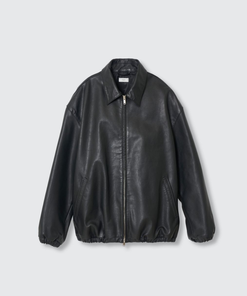 YOKE 26FW Calf Leather Sports Jacket(YK26FW01306B) Black☆9月12日(土)発売！