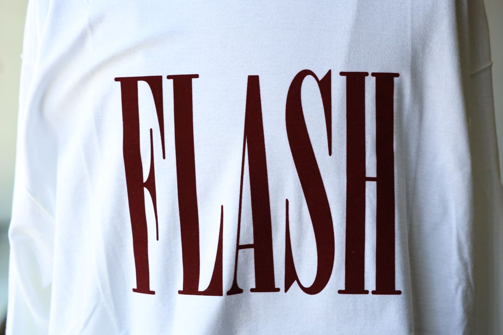 イズネスミュージック 25AW FLASH LONG SLEEVE T-SHIRT (IMP6_11_FLASH5LS01) WHITE