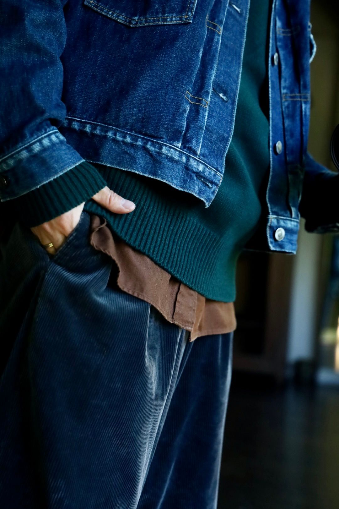 アプレッセ Turtleneck Sweater(24AAP-03-10K)GREEN