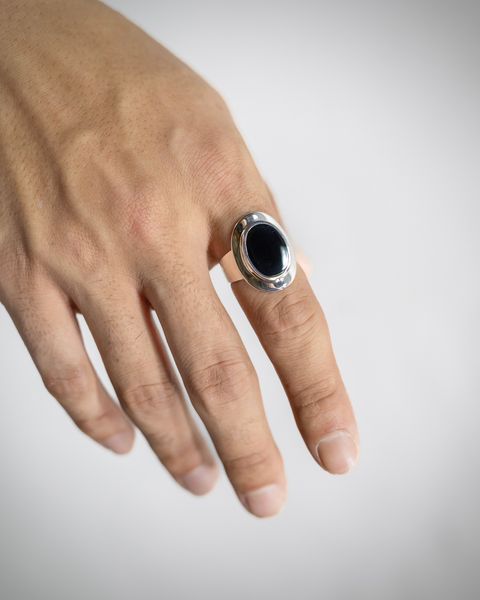 XOLO JEWELRY リング / Amulet Ring with Onyx (XOR042)