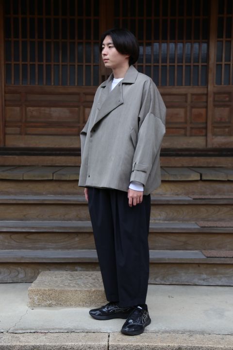 Dulcamara 2020-21A/W 新作よそいきトレンチショートCT style.2020.10.17.