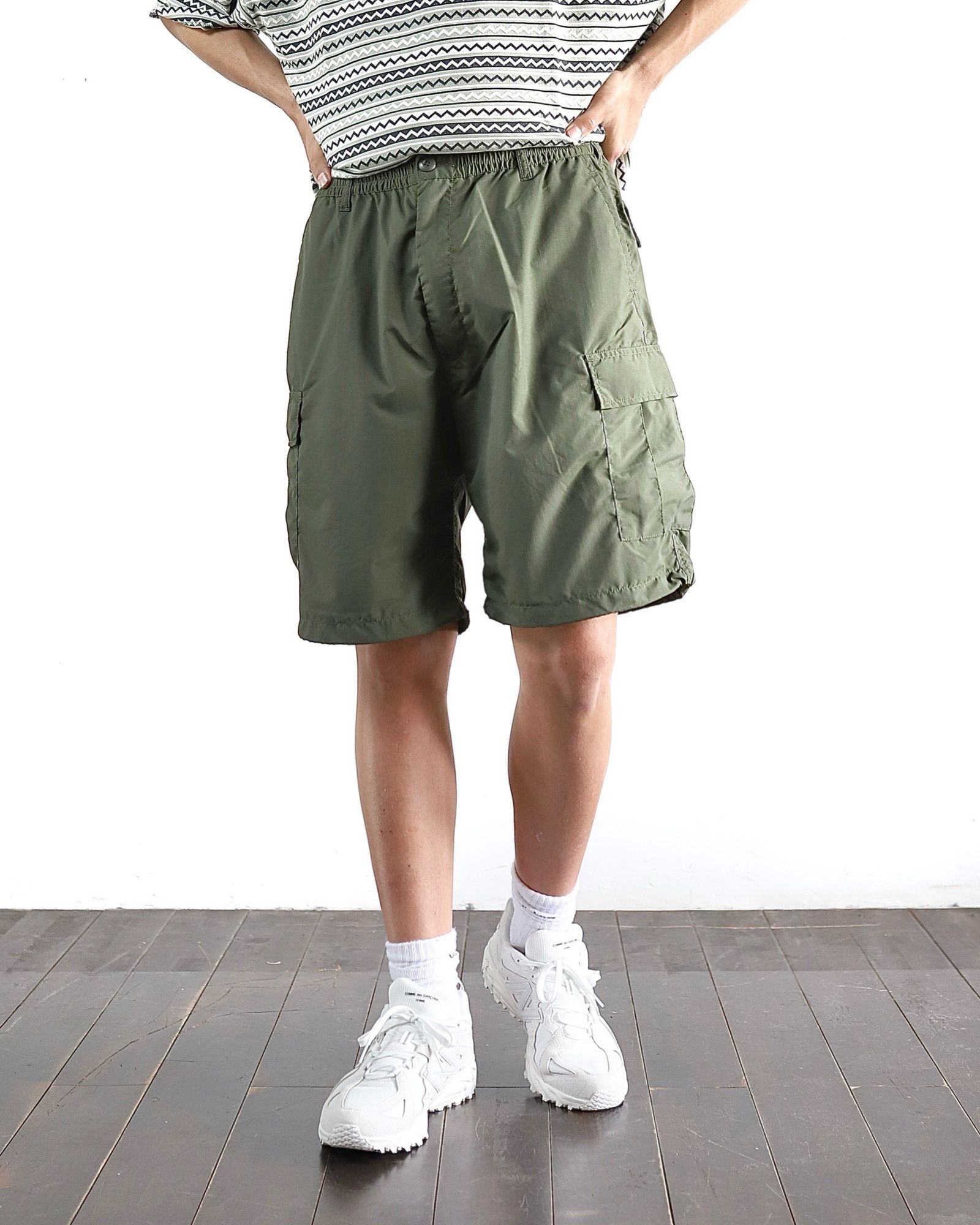 セダンオールパーパス 24SS Jaquard Striped S/S Tee style(Matcha) 2024.4.5