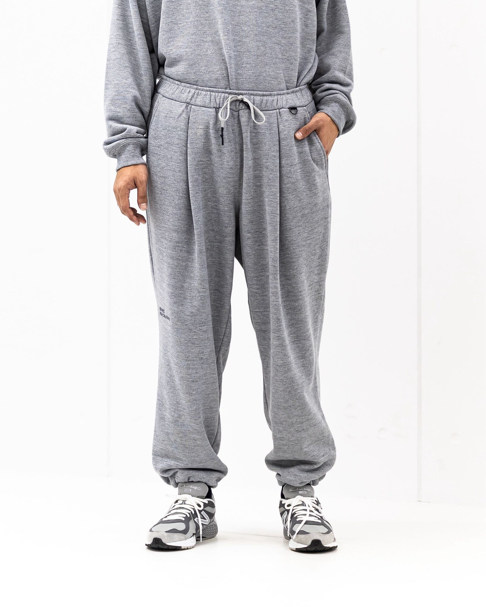 S.F.C 25FW エスエフシー TECH WIDE TAPERED SWEAT PANTS (SFCFW25CS03)Grey M