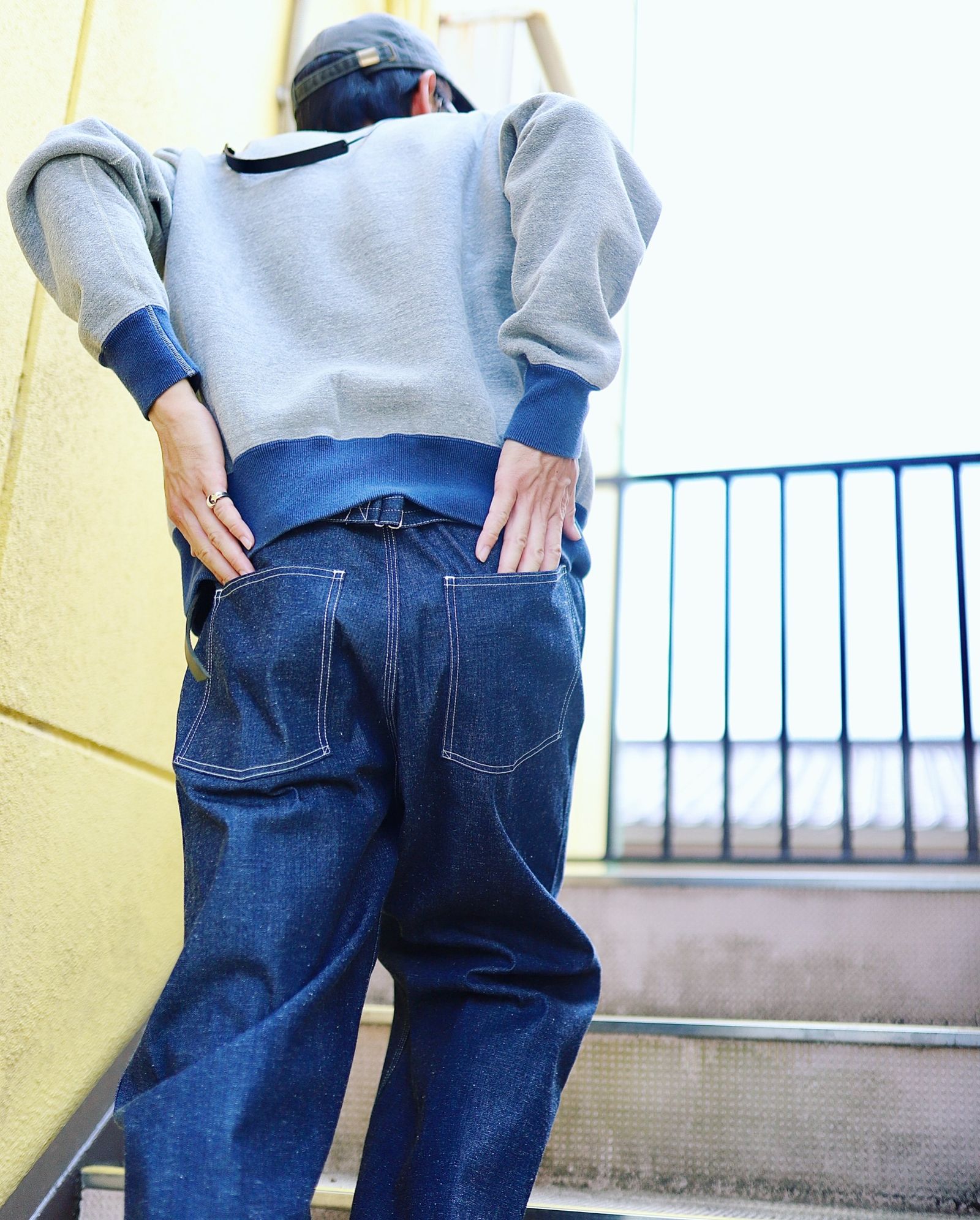 T*x様 A.PRESSE アプレッセ Vintage Sweatshirt 2 A.PRESSE - アプレッセ Vintage Sweatshirt(24AAP-05-06K)BLACK