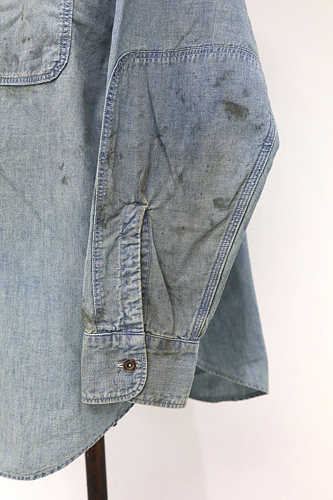 BOW WOW 26FW METAL BUTTON CHAMBRAY SHIRT(BWU-MBCS) INDIGO☆9月26日(土)発売！