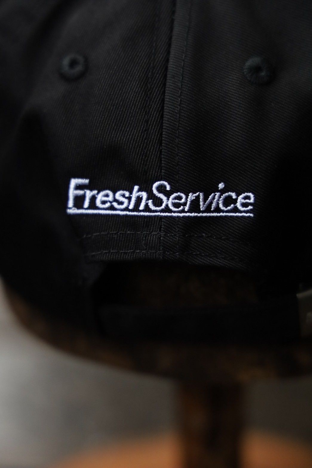 フレッシュサービス キャップ CORPORATE UNIFORM CAP(FSP252-90059)BLACK
