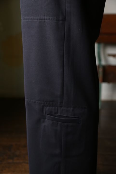 MATSUFUJI Modified Farmers Trousers(M211-0401)"BLACK" style.2021.1.22.