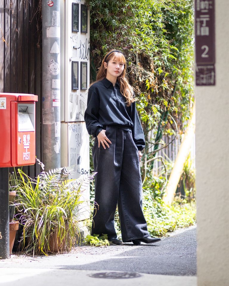 blurhms 新作 Co/Silk Nep Harf-Zip P/O style.2026.4.8