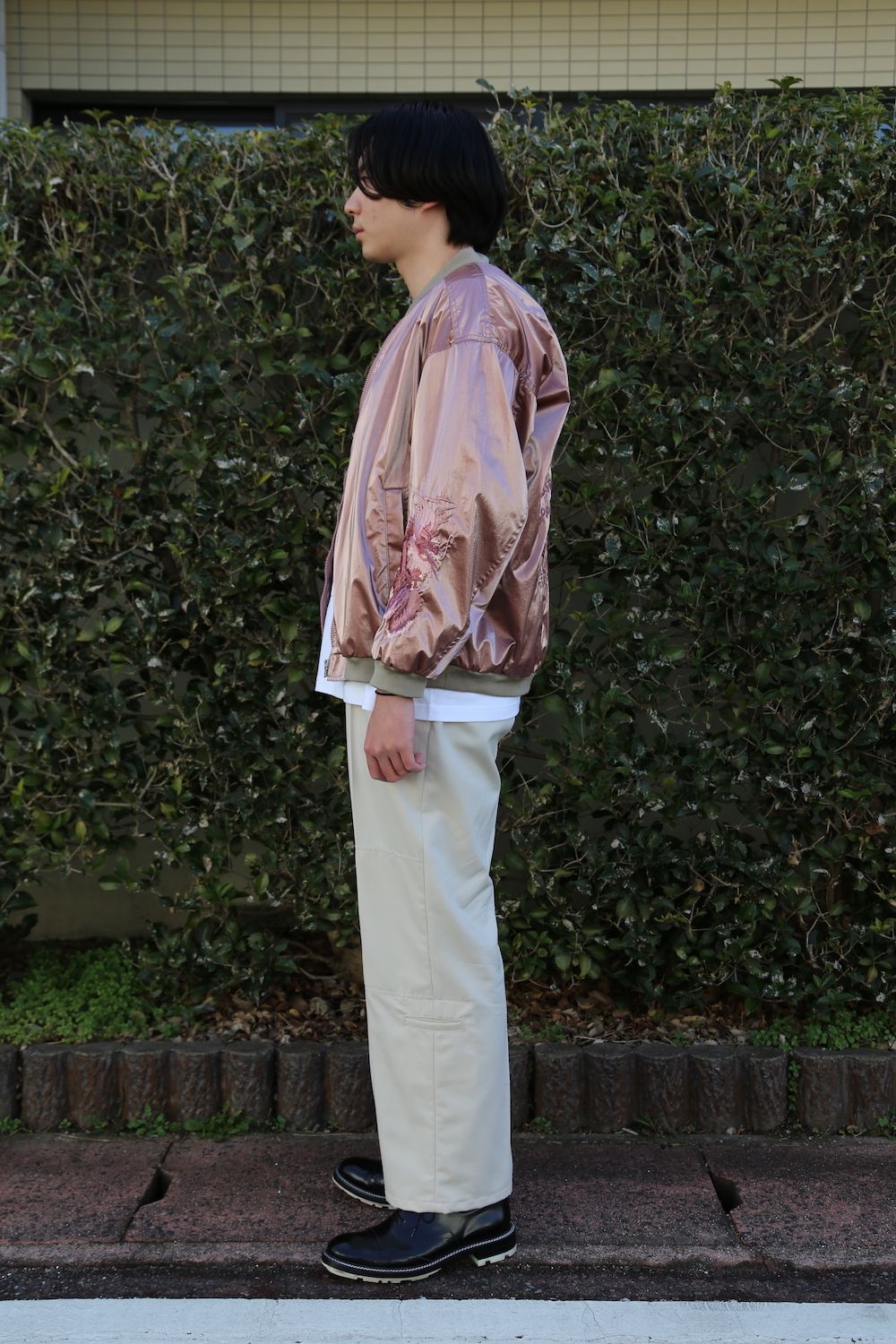 doublet GRADATION CHAOS EMBROIDERY BLOUSON(21SS11BL117) style