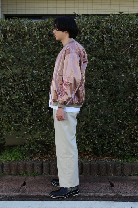 doublet GRADATION CHAOS EMBROIDERY BLOUSON(21SS11BL117) style.2021.1.31.