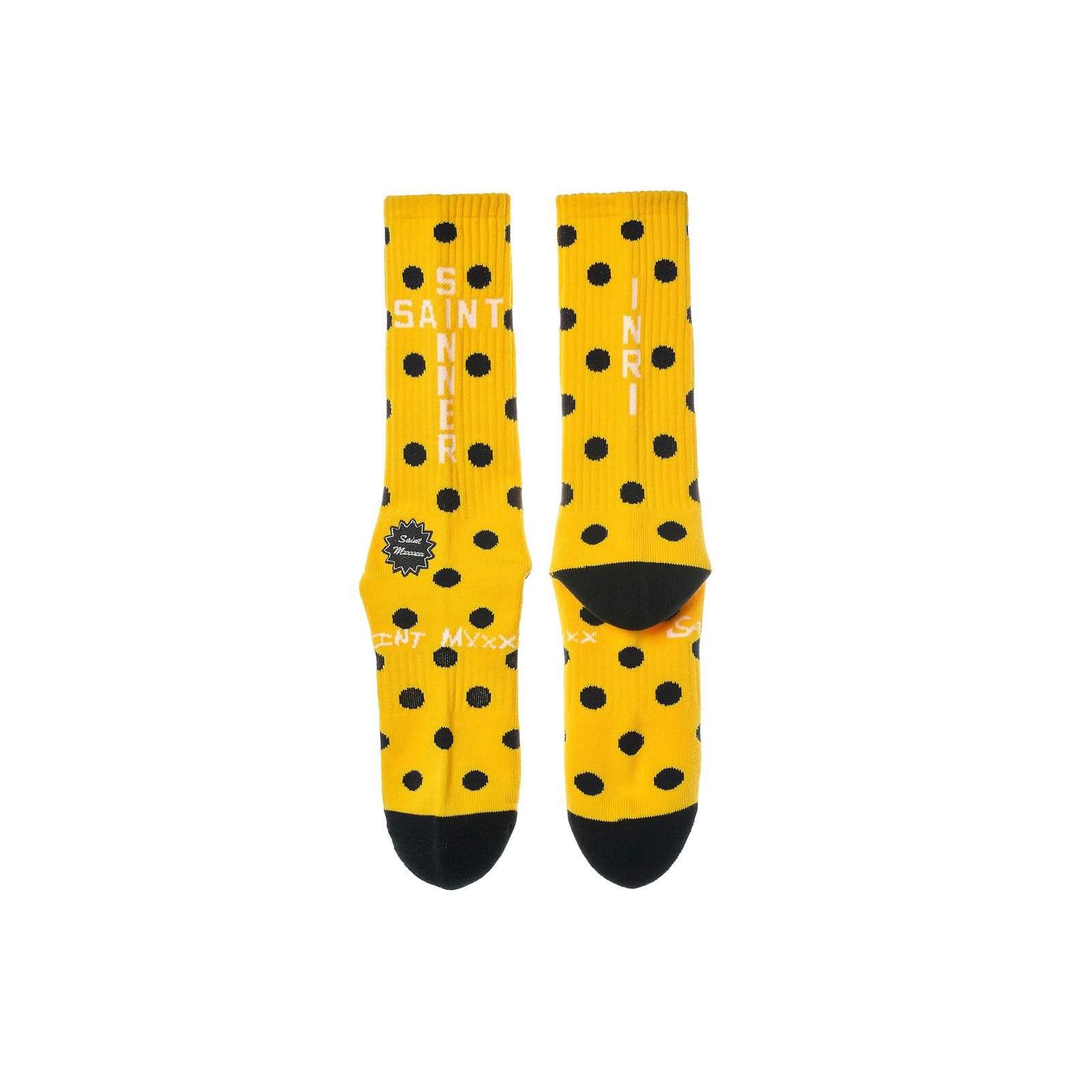 セントマイケル 26SS DOT SOCKS(SM-MK8-0000-103)YELLOW★1月10日(土)発売！