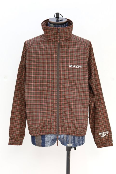 セダンオールパーパス SS26  Reebok / Track Jacket(SD26S-JK01)Brown Plaid☆2月7日(土)12:00発売！