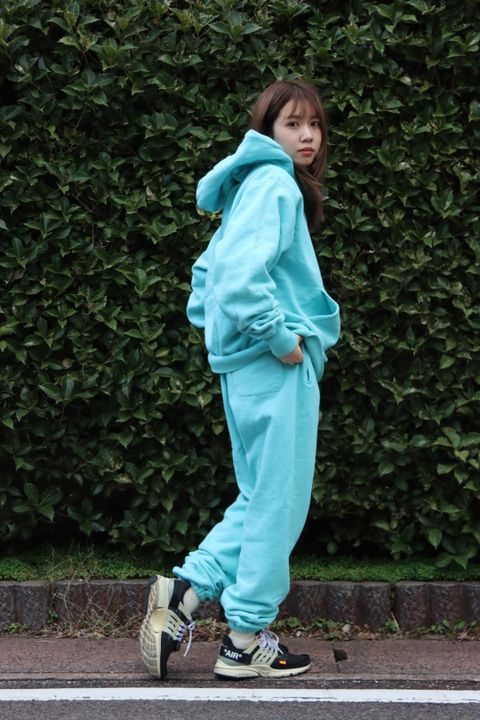 ©SAINT M×××××× 23SS SAINT HOODIE"BLUE"スタイル