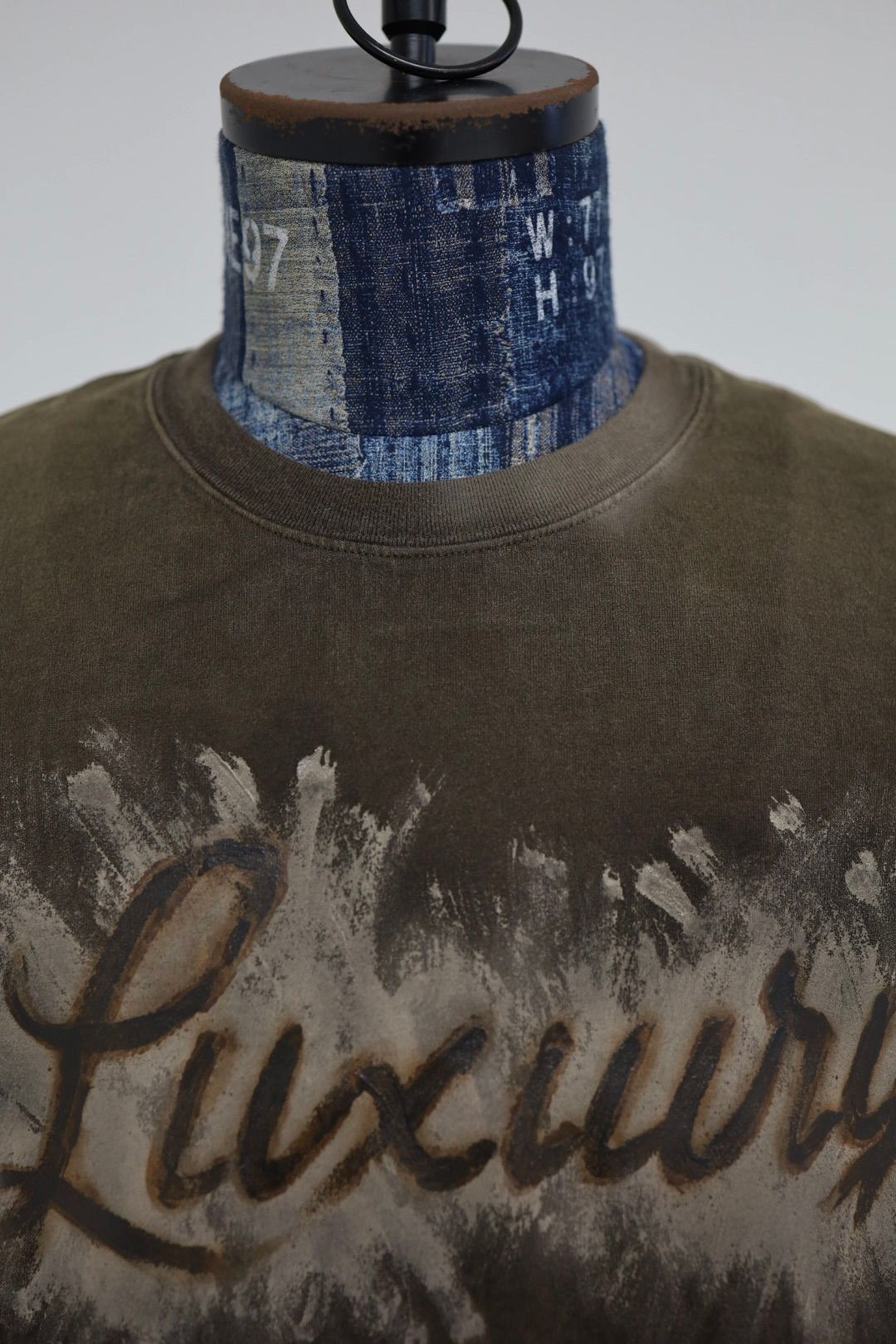 doublet ダブレット26SS LUXUARY MUD PAINT T-SHIRT (26SS40CS434) BROWN ★1月17日(土)11:00発売！