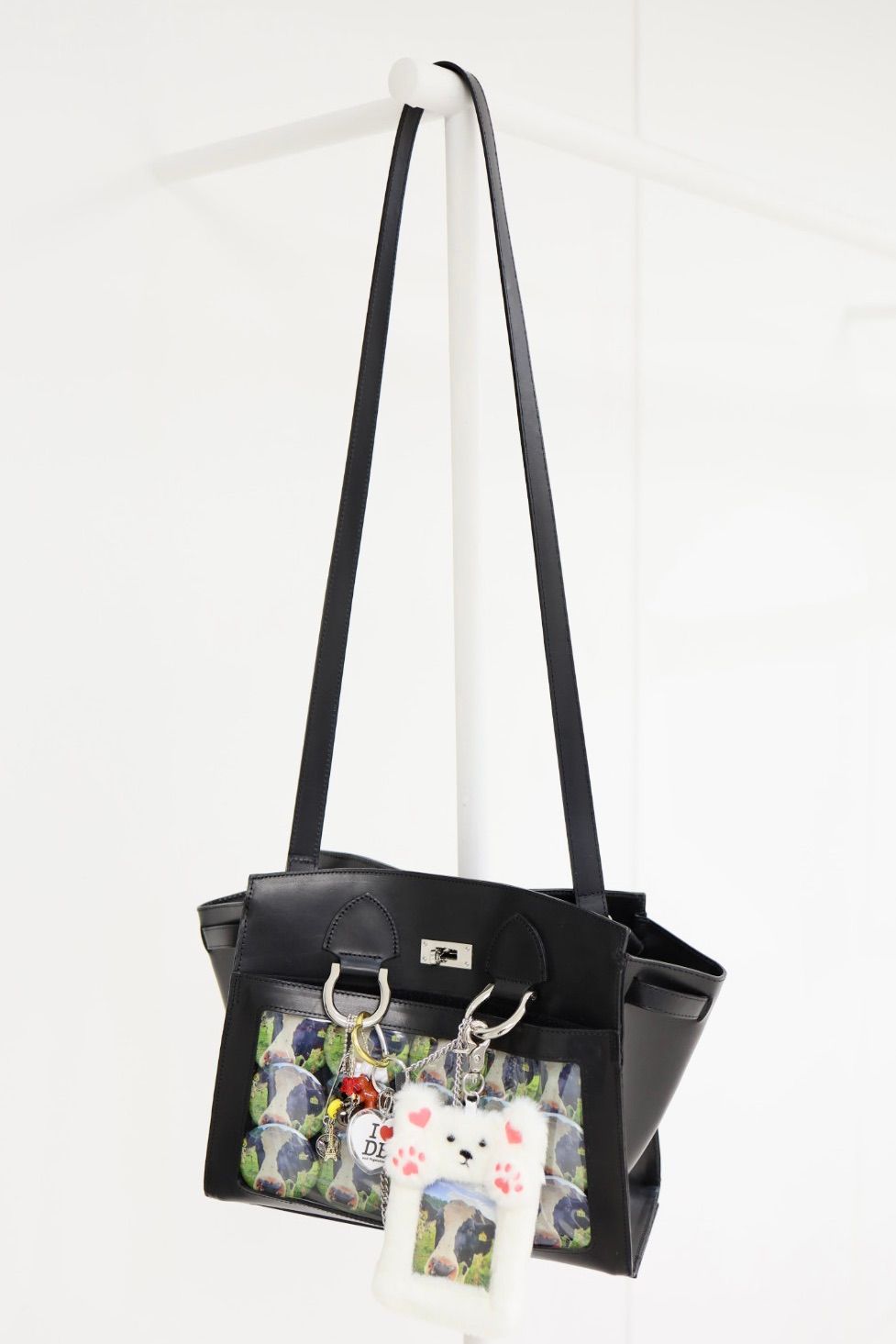 doublet 26SS LEATHER "ITA" SHOULDER BAG(26SS66BG73)BLACK☆12月13日(土)発売！