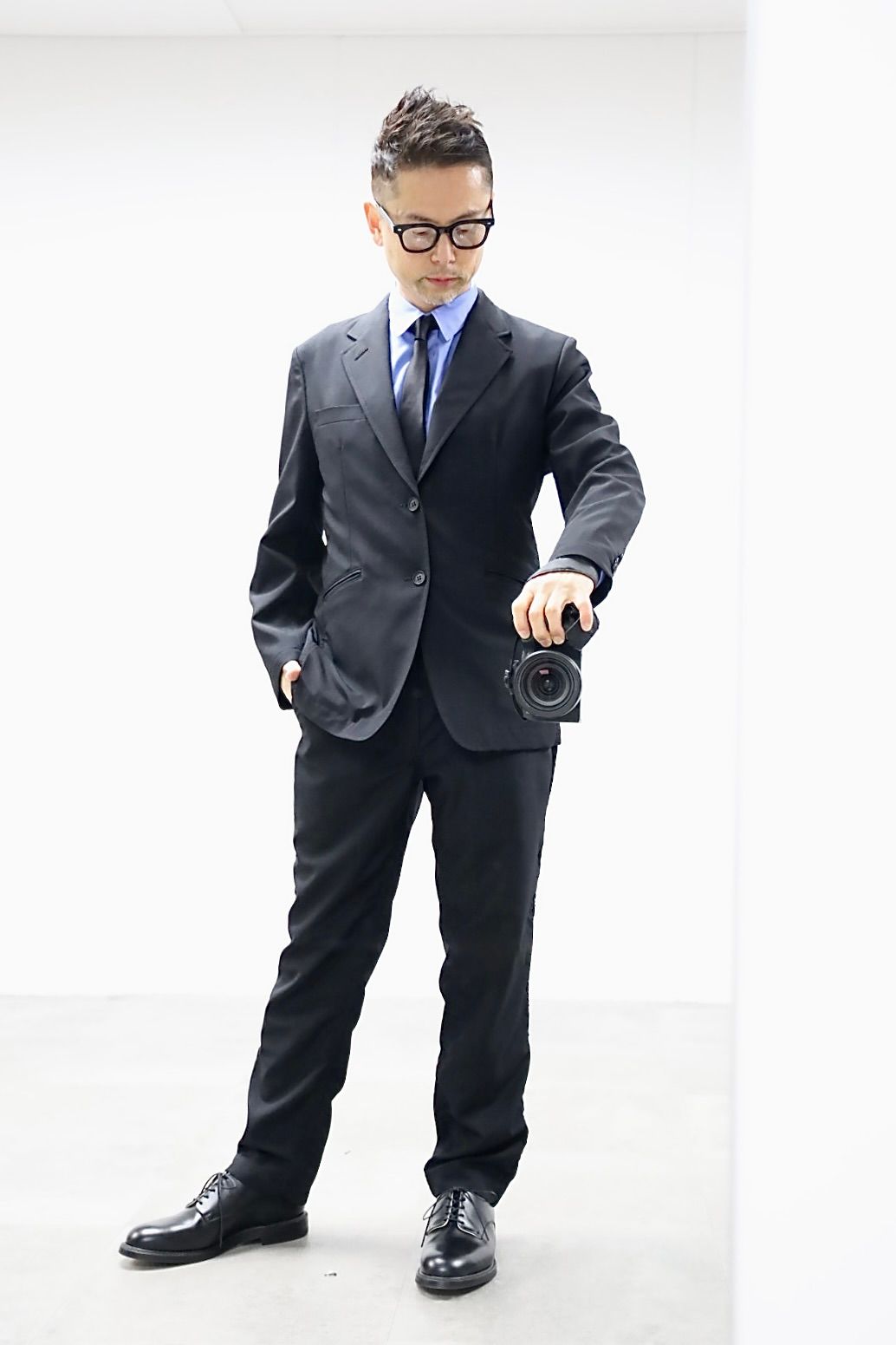 COMME des GARCONS HOMME 26SS ウールポプリン2Bジャケットスタイル