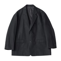 グラフペーパー 26SS Wooly Cotton Twill Single Jacket(GM261-20046B)BLACK☆1月31日(土)発売！