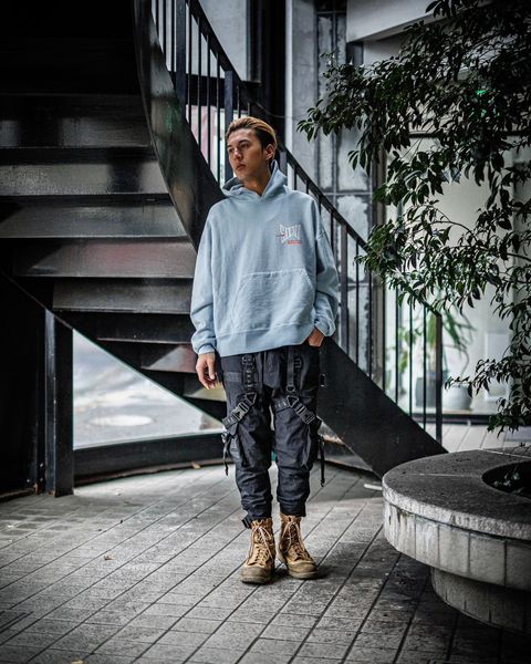 セントマイケル HOODIE RIBON SAINT ミックススタイル