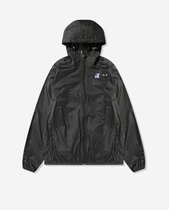 プレイコムデギャルソン K-WAYコラボ FULL ZIP HOODIE(BLACK)