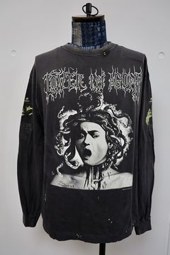 セントマイケル 26SS MEDUSA LS T-SHIRT (SM-MK8-0000-028)BLACK☆2月21日(土)10:00発売！