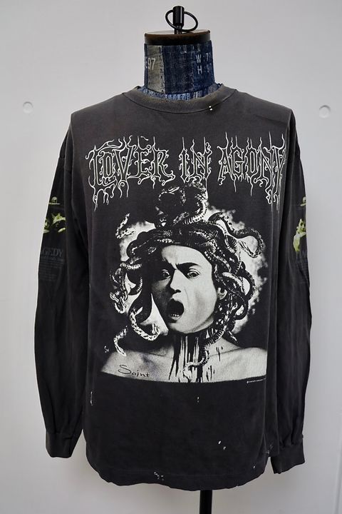 セントマイケル 26SS MEDUSA LS T-SHIRT (SM-MK8-0000-028)BLACK☆2月21日(土)10:00発売！