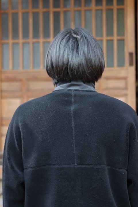 Graphpaper Wool Boa Zip-Up Blouson(GU213-70206B) style.2021.11.21