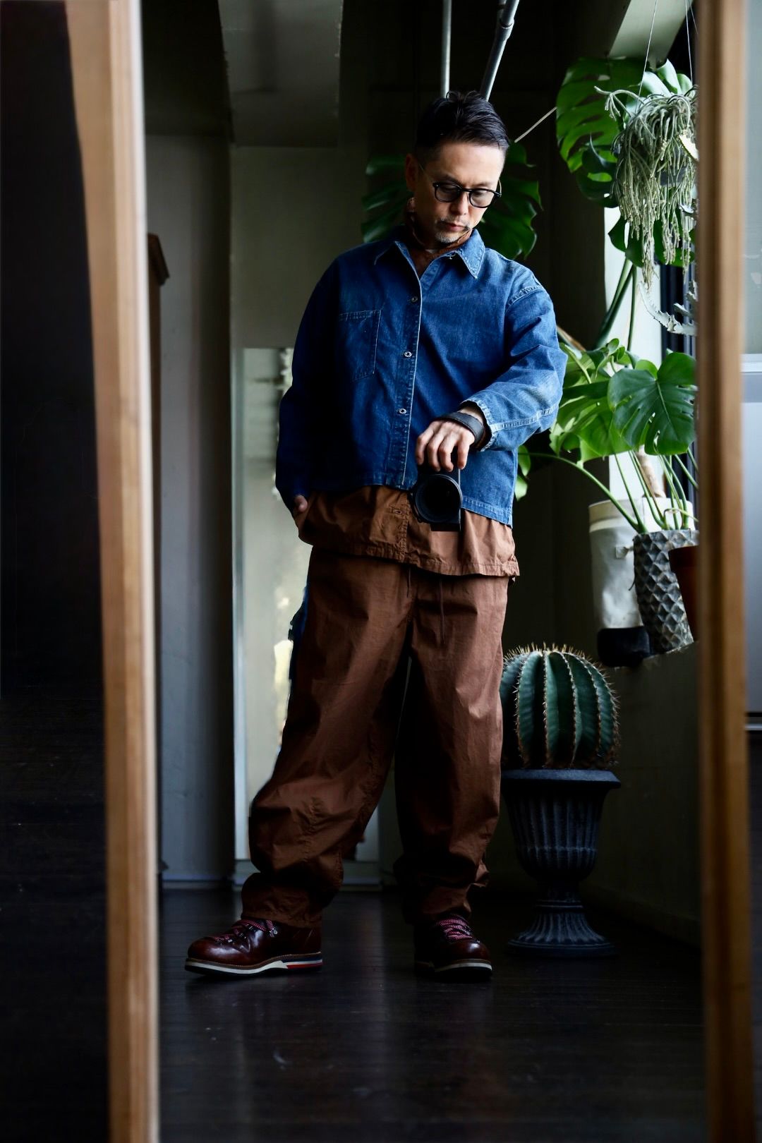 A.PRESSE US NAVY Denim Jacketスタイル | 6371 | mark A.PRESSE US NAVY Denim Jacketスタイル | 6371 | mark