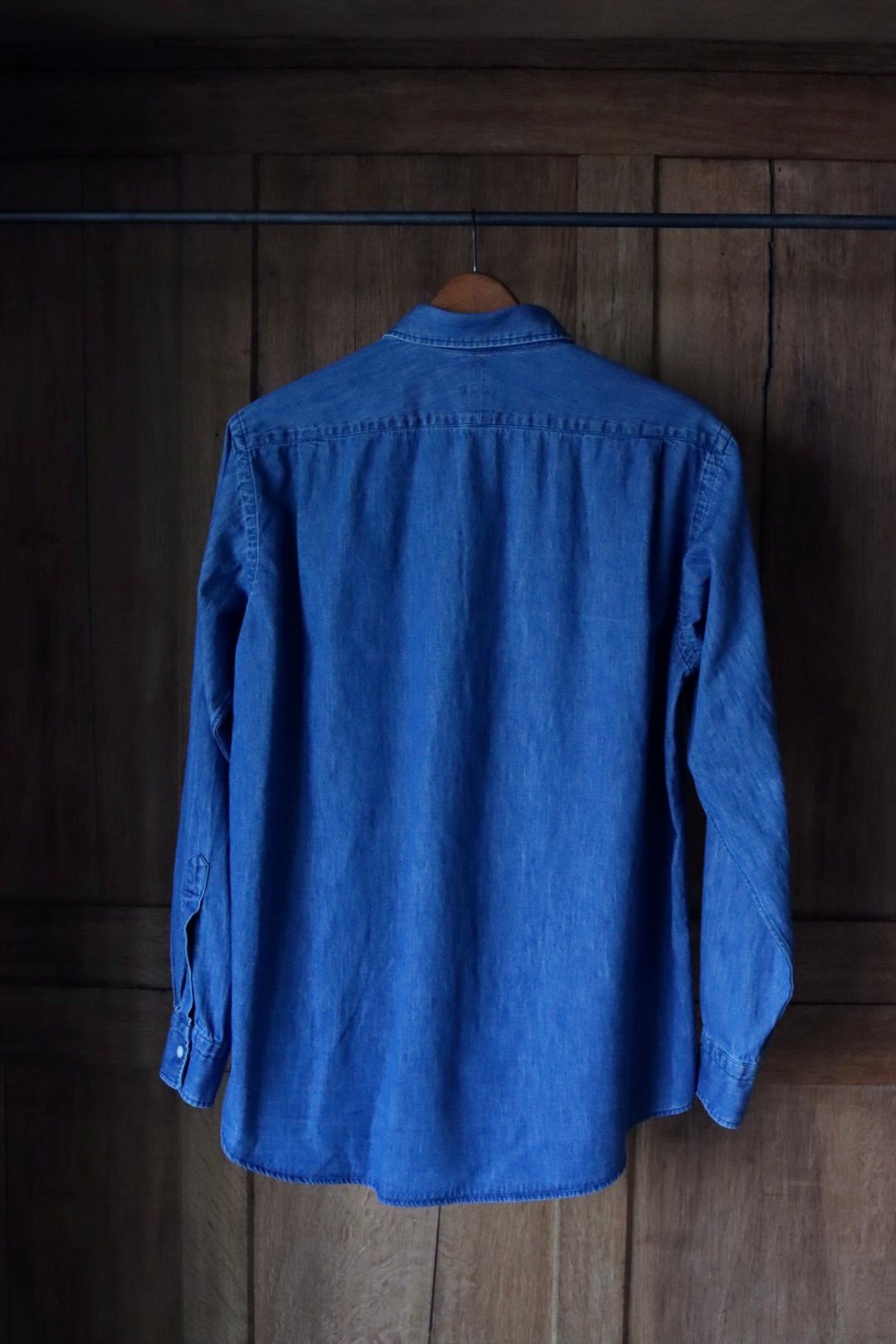 アプレッセ24SSデニムシャツ Washed Denim Shirt(24SAP-02-04H)INDIGO - 1(S)