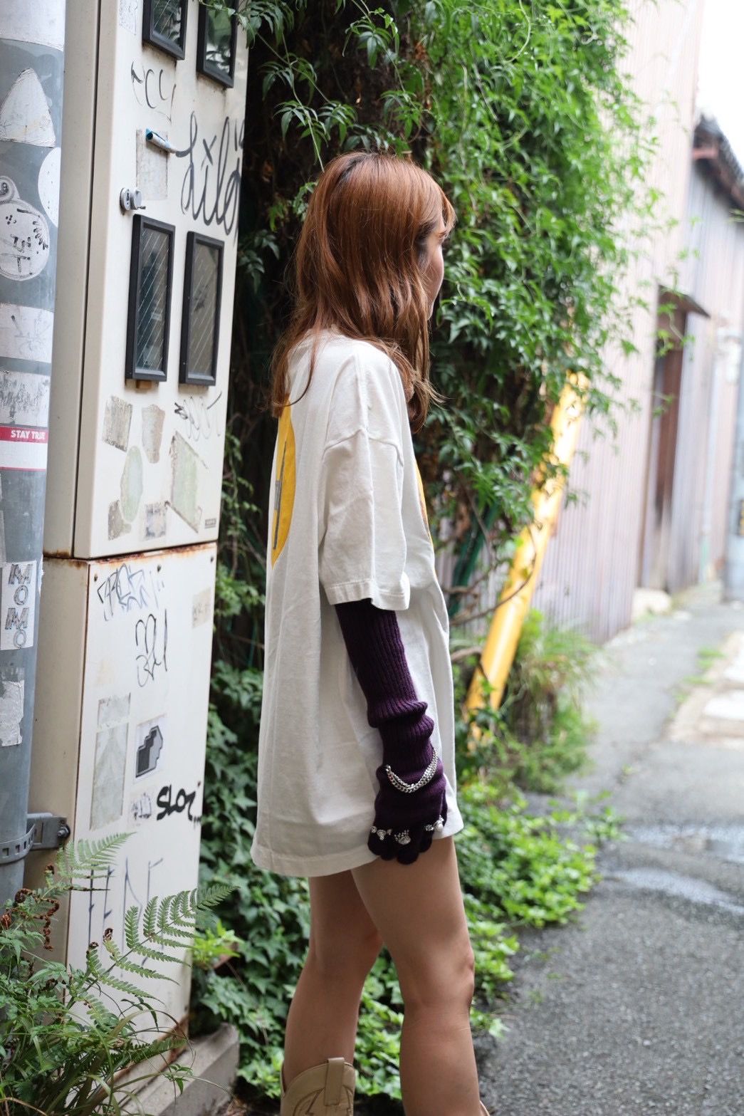 doublet ダブレット25AW LONG KNIT GLOVES WITH RINGS (25AW87GV04) PURPLE★9月13日(土)発売！