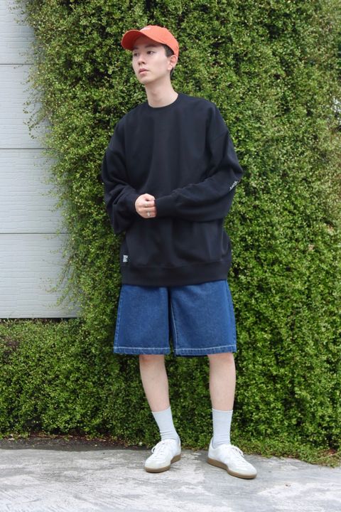 FreshService フレッシュサービス 新作AS ×FS LIGHT OZ CREW NECK SWEATスタイル