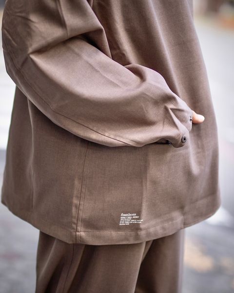 FreshService  WOOLY TWILL JACKET(Brown)9月28日(土)新作初売！