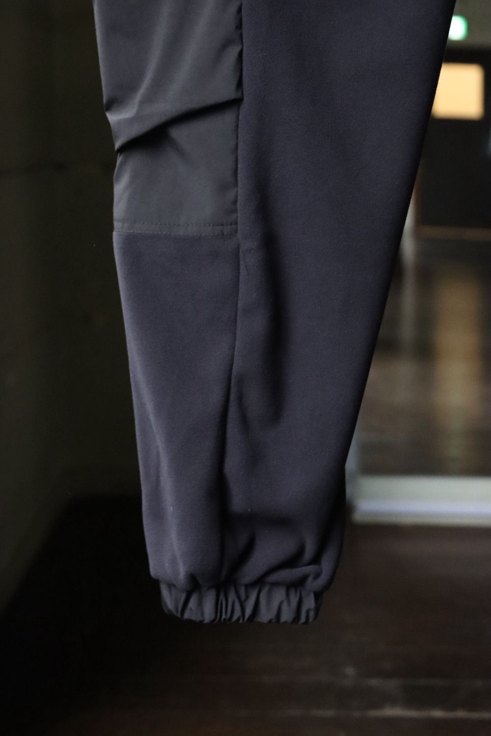 イズネス22AW THM FLEECE PANTS (1003AWPT01)BLACK