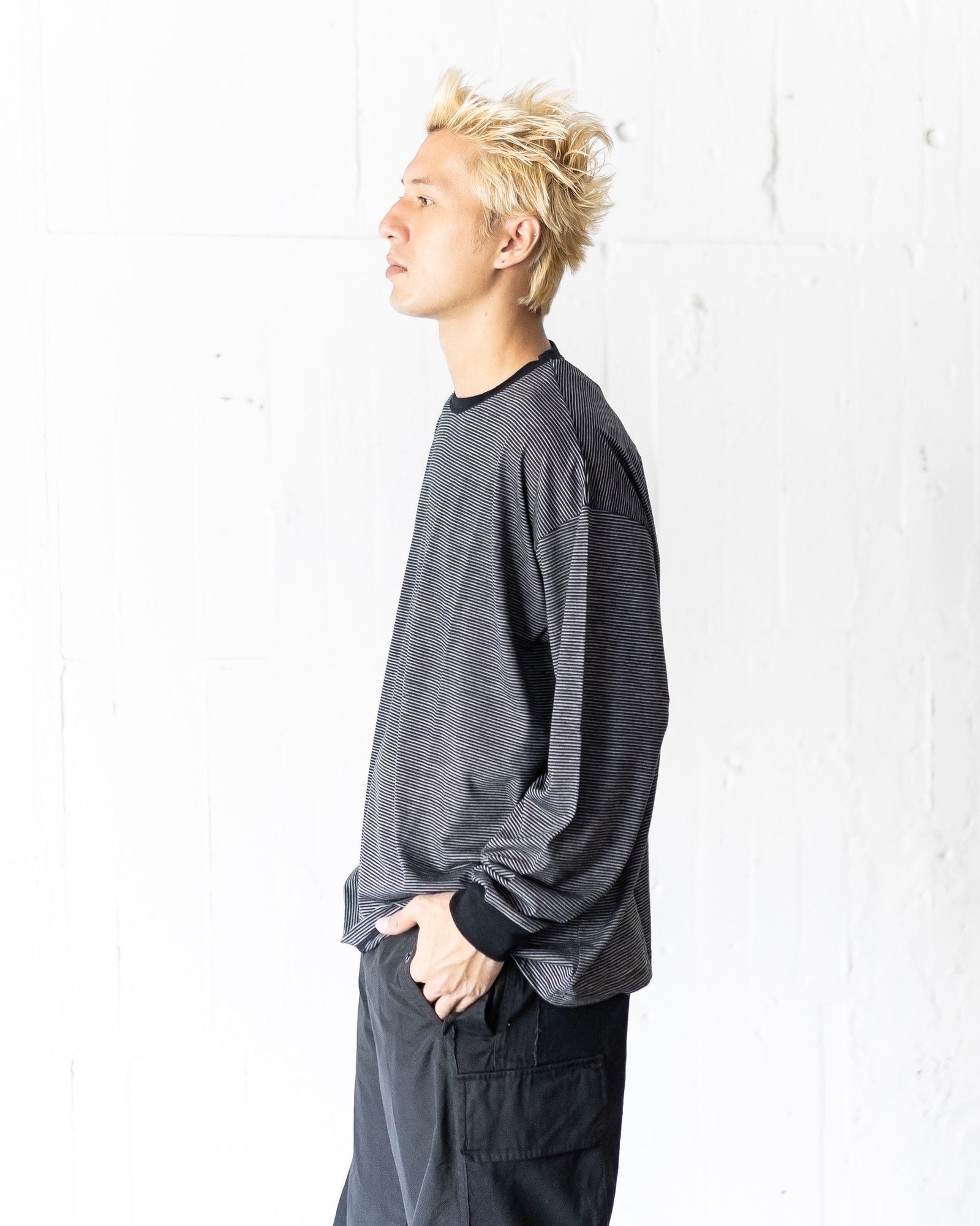 Graphpaper Wool Border L/S Tee 新作発売！