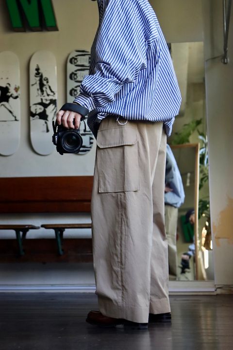 FreshService CORPORATE STRIPE ANORAK SHIRTスタイル.11.1.