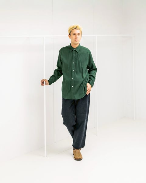 A.PRESSE Double Weave Twill Regular Collar Shirt 9月27日(土)新作発売！