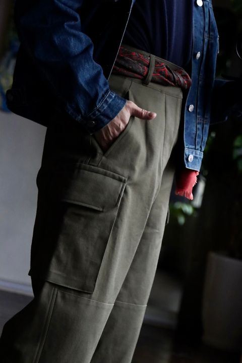 A.PRESSE 23SS 2nd Type Denim Jacketスタイル